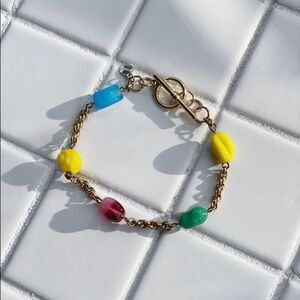 Dewdrop Shop Mixed Antique Bead Bracelet    